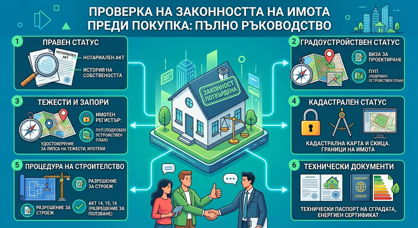 Проверка на законността на имота преди покупка: Пълно ръководство (2026 г.) - Archaudit - Архитектурно проектиране, лазерно сканиране, интериорен дизайн, 360 фотография и виртуални турове, услуги с дрон, визуализации
